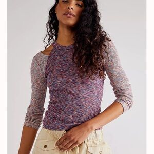 🍀 Free People We The Free Out Of Control Tee